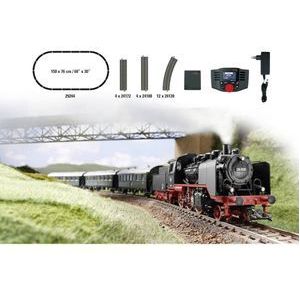 Märklin 29244 - digitaal startpakket - spoor H0 - schaal 1:87 - stoomlocomotief met personenwagen - digitale bediening, realistische geluidseffecten - ideale beginnersset