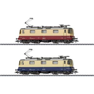 Märklin 37300 Spoor H0 IRSI type Re 421 elektrische locomotief dubbel pakket, tijdperk VI