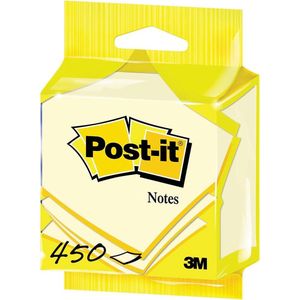 3M Post-it notes kubus kanariegeel 76 x 76 mm