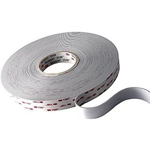 3M VHB Plakband, 4959 F, 3 mm, wit, 25 mm x 16,5 m, wit, 3