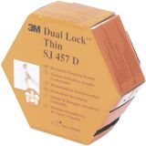 3M SJ 457D Dual Lock Klettband zum Aufkleben Pilzkopf (L x B) 5000 mm x 25 mm Transluzent 5 m