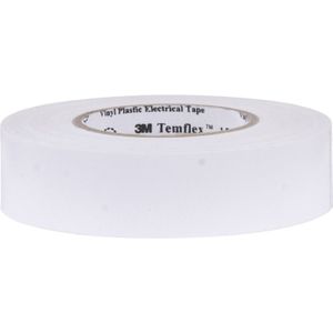 3M Temflex vinyl tape 19mmx20m Wit