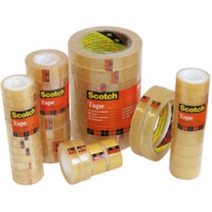 Scotch Transparant plakband 508-8 rollen - 19 mm x 66 m - doorzichtige multifunctionele tape voor school, thuis en kantoor