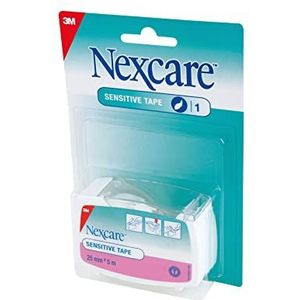 3M YP202930100 Nexcare 5 m x 25 mm gevoelige tape - pak van 1,Gemiddeld