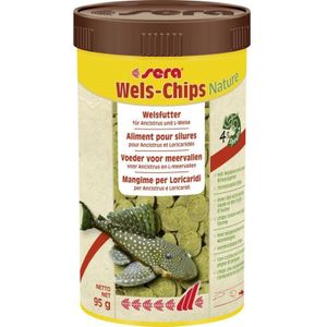 Fischfutter Wels-Chips 250 ml Fischfutter - Sera