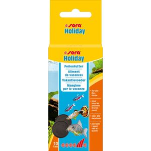 Fischfutter Holiday 10 Tabs Fischfutter - Sera