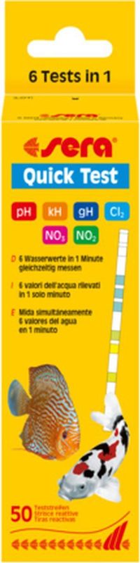Sera - Quick Test 50 St. Streifen-Kit