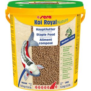 21 L Koi Royal Medium Granulaat Sera Hoofdvoer voor Koikarpers