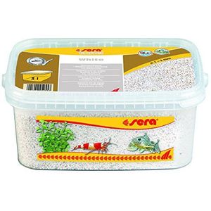 sera Gravel White 1-3 mm 3000 ml - wit natuurlijk grind (Ø 1-3 mm) voor alle zoet- en zeewateraquaria