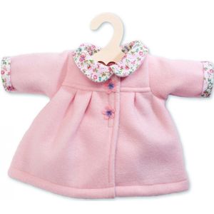Heless badjas poppenkleding badstof wit multi 35-45 cm poppenbadjas