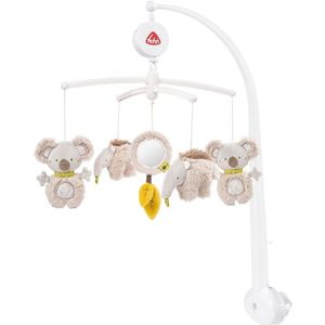 Fehn Muziekmobiel Australia Koala 40 Cm Pluche Wit/beige