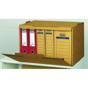 5 ELBA Archivcontainer tric system braun 51,0 x 36,0 x 33,0 cm