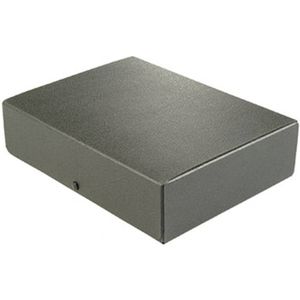 Elba Dokumentenmappe A4 Hartpappe Füllvermögen 80mm schwarz