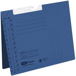 ELBA Pendelhefter Karton blau 1 x Amtsheftung