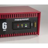 Absaar - Acculader - Rood - Staal