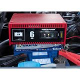 Absaar - Acculader - Rood - Staal