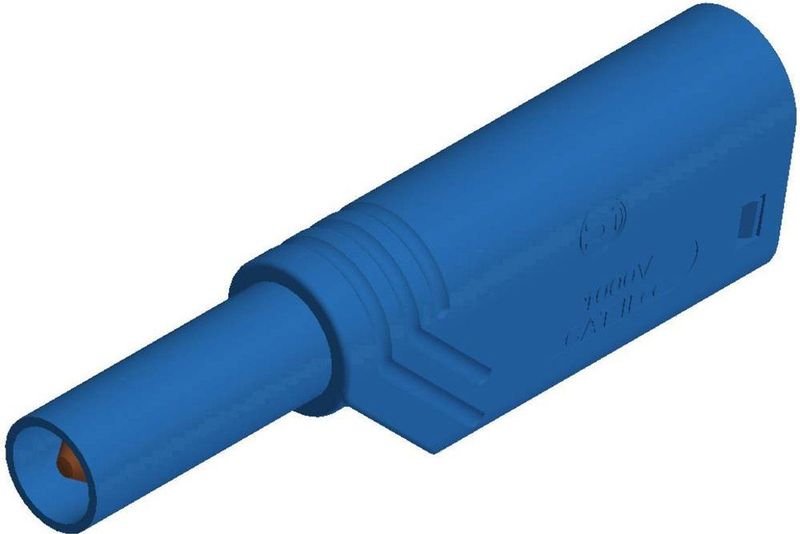 Stekker - Contactbeschermd - Schroefaansluiting - Voor Kabels 0,5 mm² tot 1,5 mm²