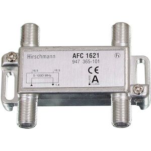 Hirschmann - TFC1621 - Multitap - 2 Uitgangen - 16,5 dB - 5-1218 MHz