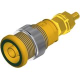 SKS Hirschmann - SEB 2600 G M4 - Veiligheidslabconnector - Groen, Geel - Inbouw Verticaal