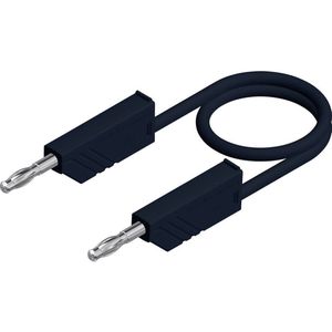Sks Hirschmann - co mln sil 25/1 Messleitung Lamellenstecker 4 mm Lamellenstecker 4 mm 25.00 cm Schwar