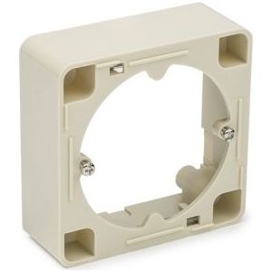 Hirschmann - AR 20 - Opbouwrand Coax Wandcontactdoos - RAL 1013