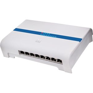 CAS 8 8 poorts Gigabit switch met PoE Hirschmann