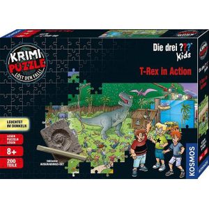 KOSMOS Krimi-Puzzle: Die drei ??? Kids - T-Rex in Action Geschicklichkeitsspiel