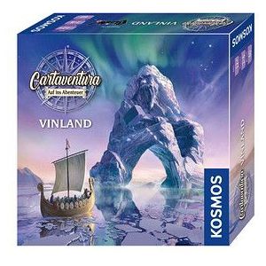 Kosmos Cartaventura 682538 - Vinland, avontuurspel, meerdere rijen bordspel voor 1-6 personen, vanaf 12 jaar, met 70 avontuurkaarten, Duits