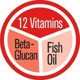 GimCat Multi-Vitamin Pasta Extra - Kattensnack - 100 g