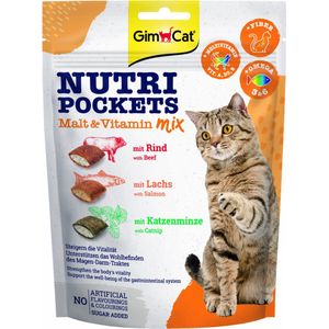 Gimcat Nutri Pockets - Kattensnack - Mout 150 g