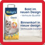 Biokat's Classic 3in1 - 18 L - Kattenbakvulling - Klontvormend - Zonder geur