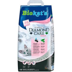 Biokat's Diamond Care Sensitive - 6 L - Kattenbakvulling - Klontvormend - Zonder geur - Aktieve kool