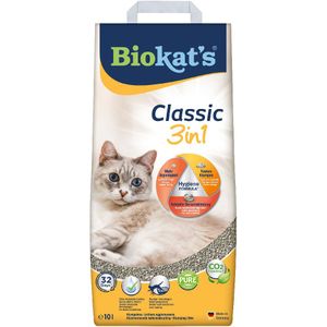 Biokat's Classic 3 In 1 - Kattenbakvulling - 10 l