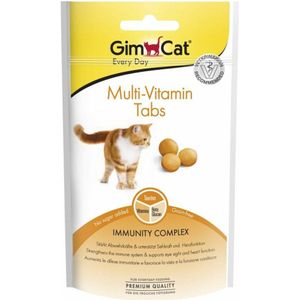 8x GimCat Multi Vitamine Tabs 40 gr