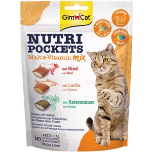 10x GimCat Nutri Pockets Multi-Vitamin Mix 150 gr