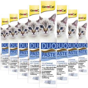 GimCat - Multi-Vitamin Duo-Pasta - Tonijn - 50 gr