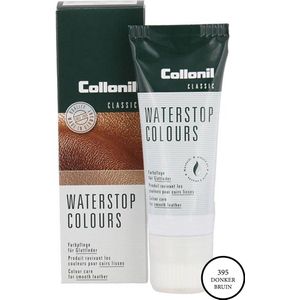 Collonil - Waterstop - Donkerbruin - Crème voor Glad en Glanzend Leer - 75 ml