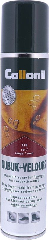 Collonil - Suede + Nubuck Kleurherstellende Spray - Rood - 200ml