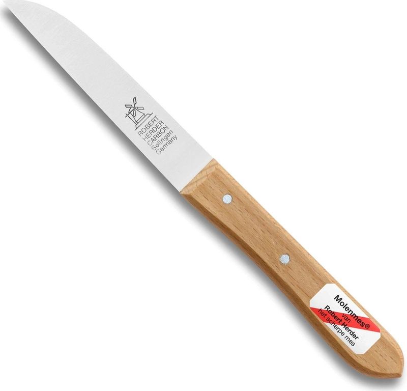 Robert Herder Molenmes - Schilmesje - Aardappelmes - Roestbaar - 9cm