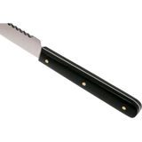 Robert Herder POM Tafelmes met kartel - RVS - 12 cm - Zwart