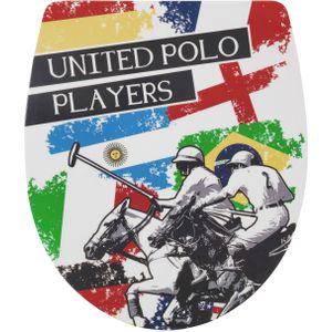 ADOB WC-Sitz "United Polo", Absenkautomatik, zur Reinigung auf Knopfdruck abnehmbar
