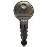 THULE Standaard Key N 085 sleutel, volwassenen, uniseks, meerkleurig, eenheidsmaat