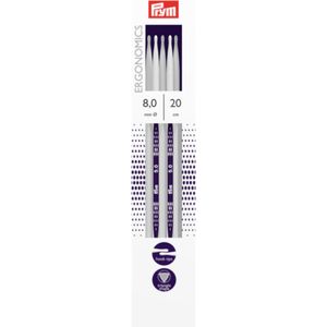 Sokkenbreinaalden ergonomisch 8,0 mm - 20 cm - Prym