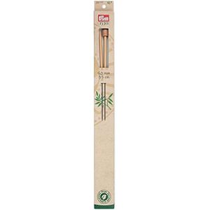 Prym Bamboe enkelbreinaalden breinaalden 33cm 5mm natuur Eén maat