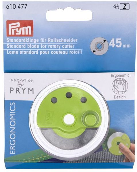 Prym Vervangend mes voor rolsnijder, ergonomisch, 45 mm x 1, meerkleurig, Eén maat