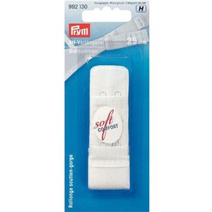 Prym BH tussenstukje 2 haakjes 25mm - M - Wit.
