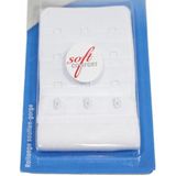 Prym BH tussenstukje 3 haakjes, 50 mm - M - Wit