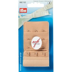 Prym BH tussenstukje 3 haakjes, 50 mm - M - Beige