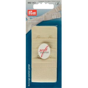 BH tussenstukje 2 haakjes 40mm - 40 - Creme