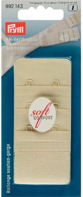 BH tussenstukje 2 haakjes 40mm - 40 - Creme